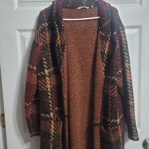 Soft Surroundings Multicolor Knit Cardigan